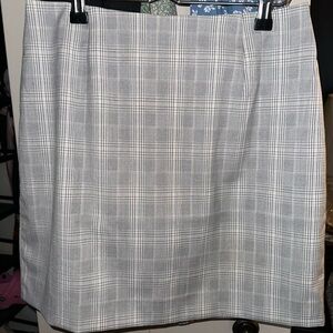H&M plaid skirt